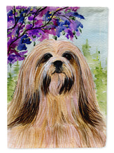 Load image into Gallery viewer, Lhasa Apso Flag Canvas House Size