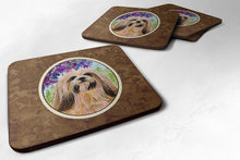 Load image into Gallery viewer, Lhasa Apso Coasters - Set of 4 Lightweight Foam, Absorbent Drink Coasters