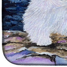 Load image into Gallery viewer, Starry Night Coton de Tulear Dish Drying Mat – Absorbent, Artistic Kitchen Essentials SS8437DDM