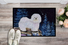 Load image into Gallery viewer, Starry Night Coton de Tulear Doormat - 24x36 Decorative Floor Mat – Indoor/Outdoor Rug with Artistic Flair Doormat