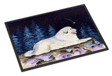 Load image into Gallery viewer, Starry Night Great Pyrenees Doormat - 24x36 Decorative Floor Mat – Indoor/Outdoor Rug with Artistic Flair Doormat