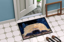 Load image into Gallery viewer, Starry Night Pekingese Doormat - 24x36 Decorative Floor Mat – Indoor/Outdoor Rug with Artistic Flair Doormat