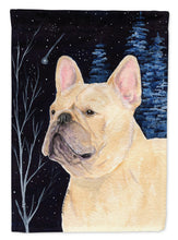 Load image into Gallery viewer, Starry Night French Bulldog Flag Canvas House Size