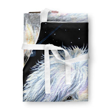 Load image into Gallery viewer, Starry Night Old English Sheepdog Apron – Artist-Designed Kitchen, BBQ &amp; Craft Apron
