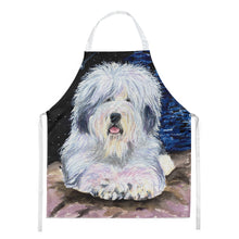 Load image into Gallery viewer, Starry Night Old English Sheepdog Apron – Artist-Designed Kitchen, BBQ &amp; Craft Apron