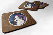 Load image into Gallery viewer, Starry Night Bernese Mountain Dog Coasters - Set of 4 Lightweight Foam, Absorbent Drink Coasters