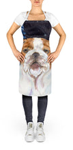 Load image into Gallery viewer, Starry Night English Bulldog Apron – Artist-Designed Kitchen, BBQ &amp; Craft Apron