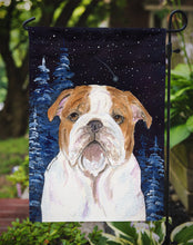 Load image into Gallery viewer, Starry Night English Bulldog Garden Flag - Outdoor Decorative Yard Flag