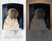 Load image into Gallery viewer, Starry Night Mastiff Ceramic Night Light SS8448CNL