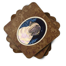 Load image into Gallery viewer, Starry Night Mastiff Coasters - Set of 4 Lightweight Foam, Absorbent Drink Coasters