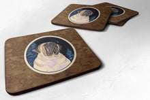 Load image into Gallery viewer, Starry Night Mastiff Coasters - Set of 4 Lightweight Foam, Absorbent Drink Coasters