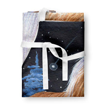 Load image into Gallery viewer, Starry Night Bearded Collie Apron – Artist-Designed Kitchen, BBQ &amp; Craft Apron