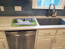 Load image into Gallery viewer, Maltese Dish Drying Mat – Absorbent, Artistic Kitchen Essentials SS8453DDM