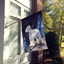 Load image into Gallery viewer, Starry Night Bedlington Terrier Flag Canvas House Size