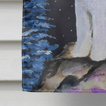 Load image into Gallery viewer, Starry Night Bedlington Terrier Flag Canvas House Size