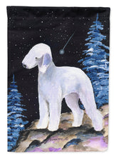 Load image into Gallery viewer, Starry Night Bedlington Terrier Flag Canvas House Size