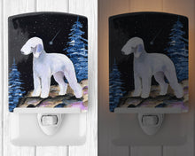 Load image into Gallery viewer, Starry Night Bedlington Terrier Ceramic Night Light SS8455CNL