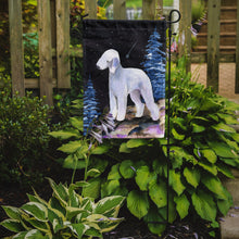Load image into Gallery viewer, Starry Night Bedlington Terrier Garden Flag - Outdoor Decorative Yard Flag