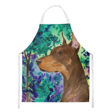 Load image into Gallery viewer, Doberman Apron – Artist-Designed Kitchen, BBQ &amp; Craft Apron