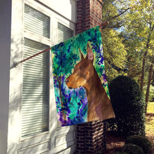 Load image into Gallery viewer, Doberman Flag Canvas House Size