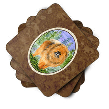 Load image into Gallery viewer, Pomeranian Coasters - Set of 4 Lightweight Foam, Absorbent Drink Coasters