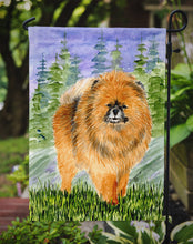 Load image into Gallery viewer, Pomeranian Garden Flag - Outdoor Decorative Yard Flag