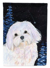 Load image into Gallery viewer, Starry Night Maltese Flag Canvas House Size