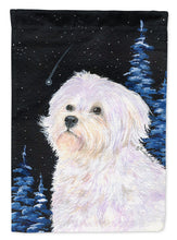 Load image into Gallery viewer, Starry Night Maltese Flag Canvas House Size
