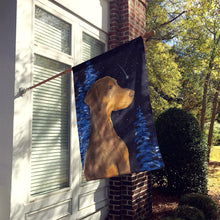 Load image into Gallery viewer, Starry Night Doberman Flag Canvas House Size