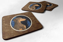 Load image into Gallery viewer, Starry Night Doberman Coasters - Set of 4 Lightweight Foam, Absorbent Drink Coasters