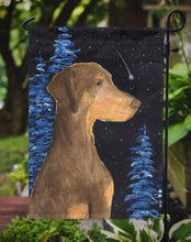 Load image into Gallery viewer, Starry Night Doberman Garden Flag - Outdoor Decorative Yard Flag