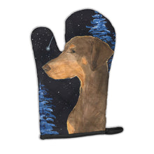 Load image into Gallery viewer, Starry Night Doberman Oven Mitt SS8462OVMT