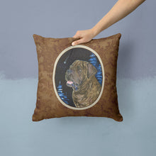 Load image into Gallery viewer, Starry Night Mastiff Throw Pillow - 14x14 Decorative Pillow – Art for Your Home &amp; Patio