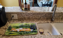 Load image into Gallery viewer, Corgi Dish Drying Mat – Absorbent, Artistic Kitchen Essentials SS8465DDM