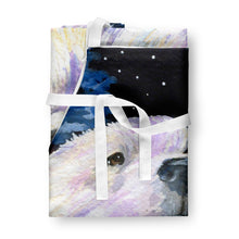 Load image into Gallery viewer, Starry Night Great Pyrenees Apron – Artist-Designed Kitchen, BBQ &amp; Craft Apron
