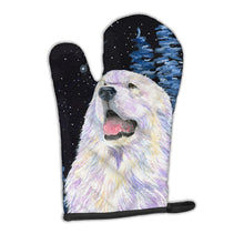 Load image into Gallery viewer, Starry Night Great Pyrenees Oven Mitt SS8466OVMT