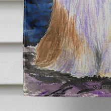 Load image into Gallery viewer, Starry Night Bearded Collie Flag Canvas House Size