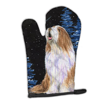 Load image into Gallery viewer, Starry Night Bearded Collie Oven Mitt SS8467OVMT
