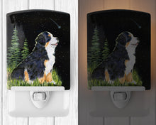 Load image into Gallery viewer, Starry Night Bernese Mountain Dog Ceramic Night Light SS8468CNL