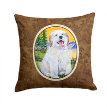 Load image into Gallery viewer, Great Pyrenees Throw Pillow - 14x14 Decorative Pillow – Art for Your Home &amp; Patio