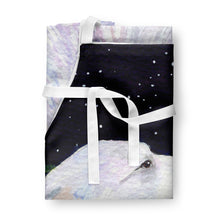 Load image into Gallery viewer, Starry Night Great Pyrenees Apron – Artist-Designed Kitchen, BBQ &amp; Craft Apron