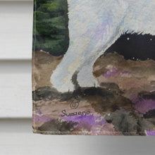 Load image into Gallery viewer, Starry Night Great Pyrenees Flag Canvas House Size