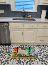 Load image into Gallery viewer, Great Pyrenees Machine Washable Memory Foam Mat SS8472RUG