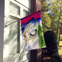 Load image into Gallery viewer, Great Pyrenees Flag Canvas House Size