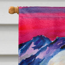 Load image into Gallery viewer, Great Pyrenees Flag Canvas House Size