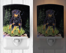 Load image into Gallery viewer, Starry Night Rottweiler Ceramic Night Light SS8475CNL