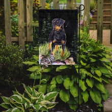 Load image into Gallery viewer, Starry Night Rottweiler Garden Flag - Outdoor Decorative Yard Flag