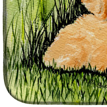Load image into Gallery viewer, Golden Retriever Dish Drying Mat – Absorbent, Artistic Kitchen Essentials SS8476DDM