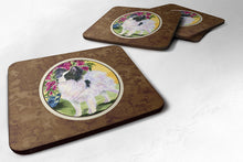 Load image into Gallery viewer, Papillon Coasters - Set of 4 Lightweight Foam, Absorbent Drink Coasters