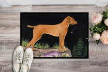 Load image into Gallery viewer, Starry Night Vizsla Doormat - 24x36 Decorative Floor Mat – Indoor/Outdoor Rug with Artistic Flair Doormat